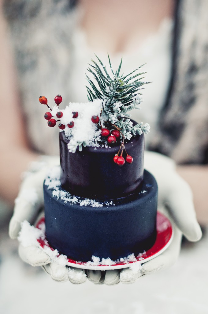 Winter Wedding Favours Mini Cakes Toronto