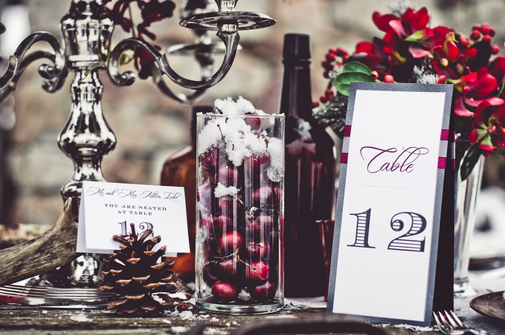Winter Wedding Decor By Designer Rachel A. Clingen Toronto