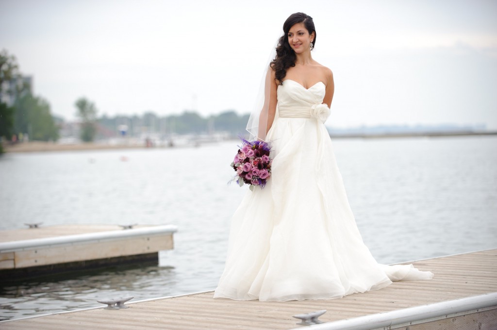 Bride At Toronto Waterfront