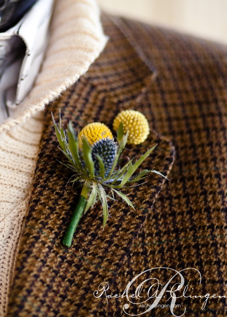 Rustic Boutiniere Wedding Flower Toronto