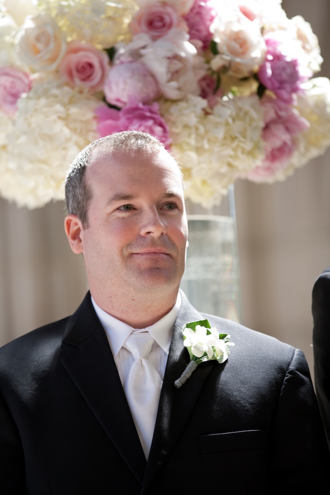 Groom waiting for the bride