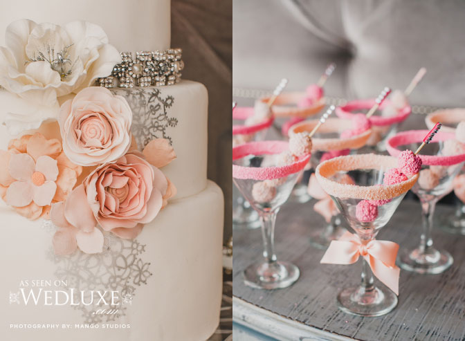Chocolate Martini Glasses for Weddings