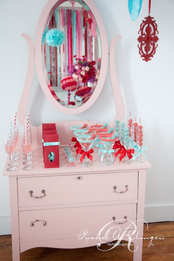 Little Pink Dresser By Wedding Designer Rachel A. Clingen