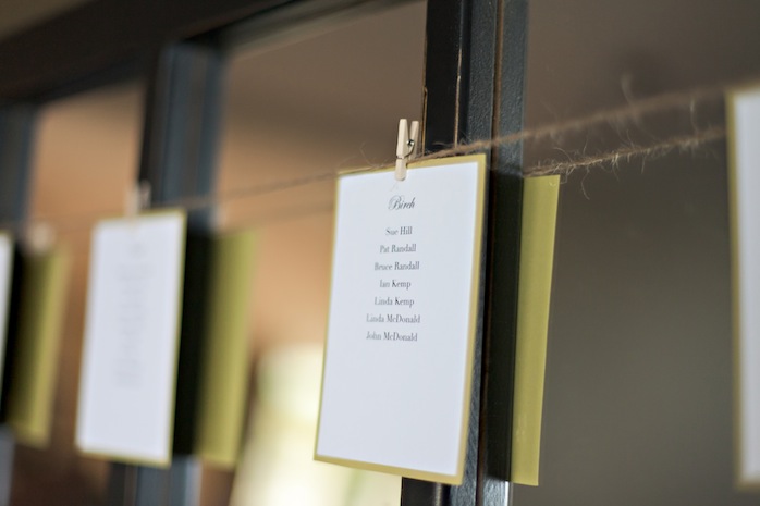 Rustic Muskoka Wedding Details