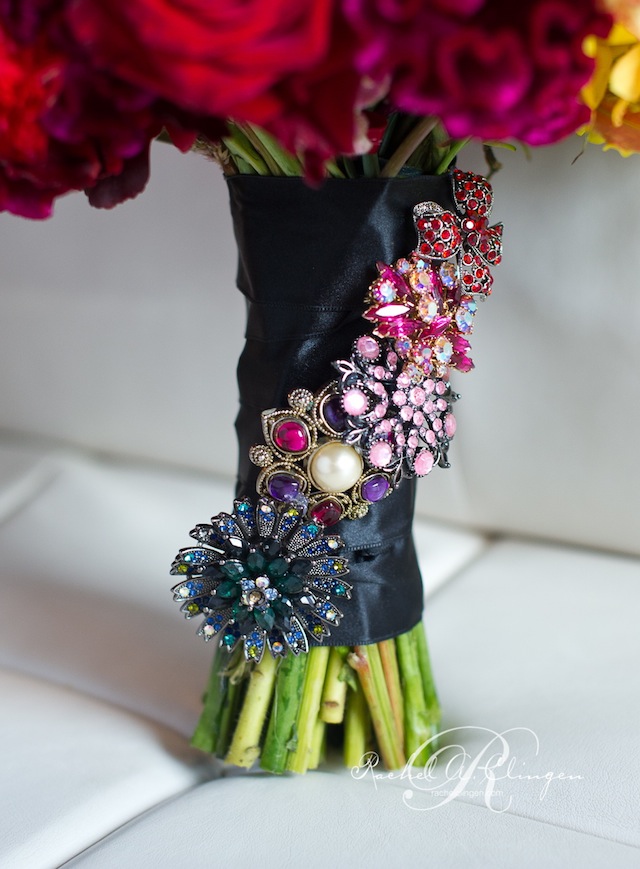 Bridal Bouquet Broaches