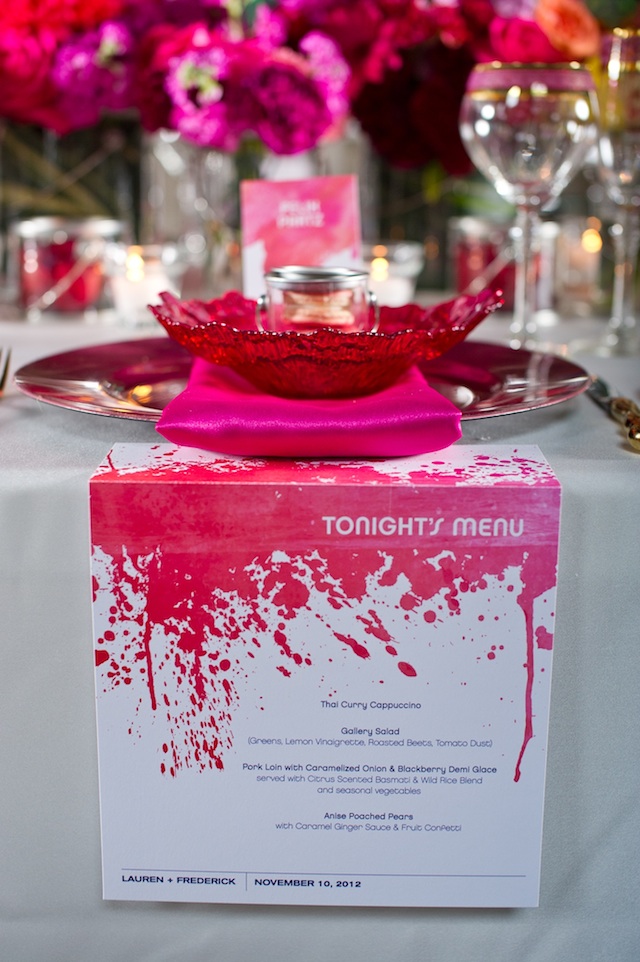 Art Gallery Wedding Ideas