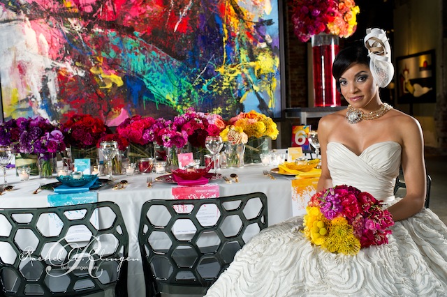 Ombre Wedding Design By Rachel A. Clingen