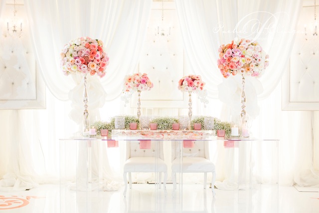 Plexi Glass Lucite Head Table Toronto
