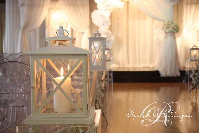 White Wedding Lanterns