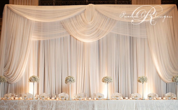 One King West Wedding Backdrop