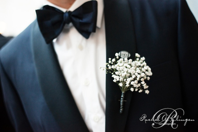 babysbreath boutiniere flowers