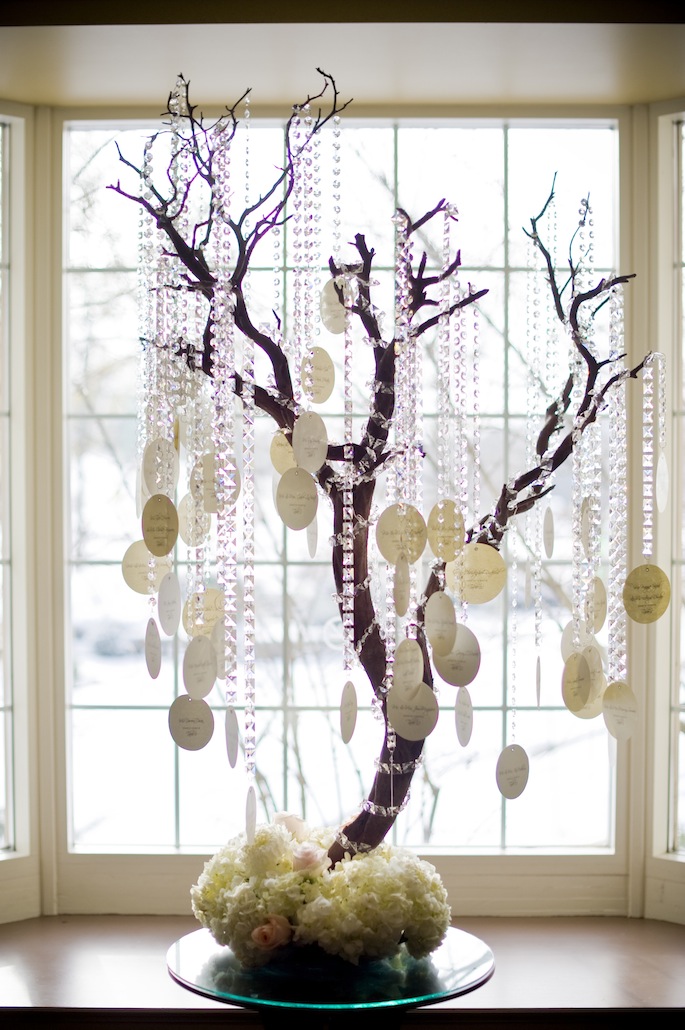 Wedding Seating Chart Manzanita Tree