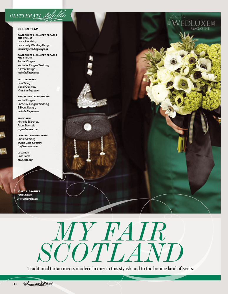 My Fair Scotland Casa Loma Wedding Toronto