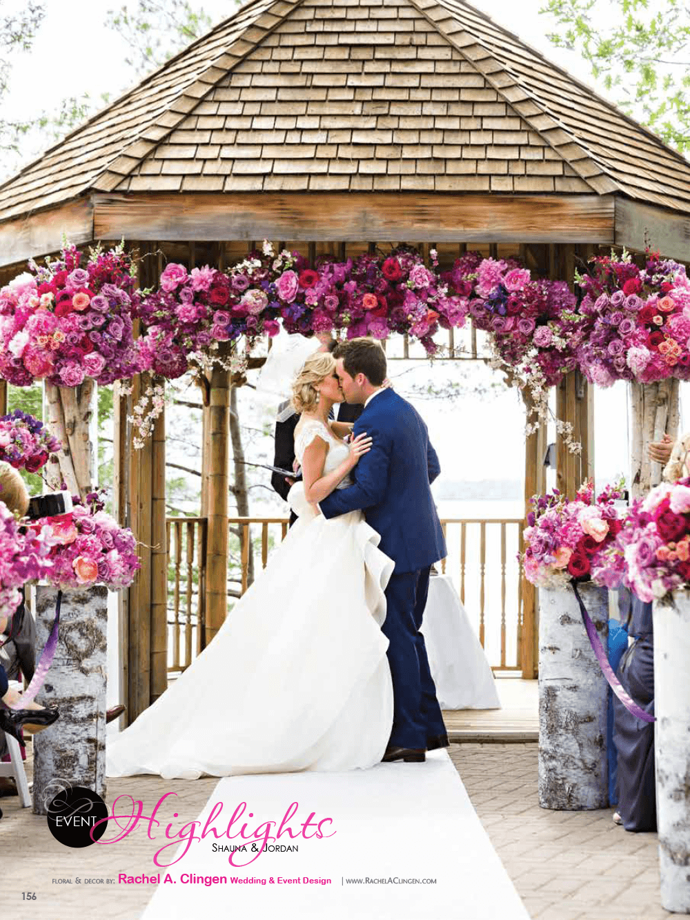 Elegant Wedding Magazine Muskoka Weddings At Taboo Resort