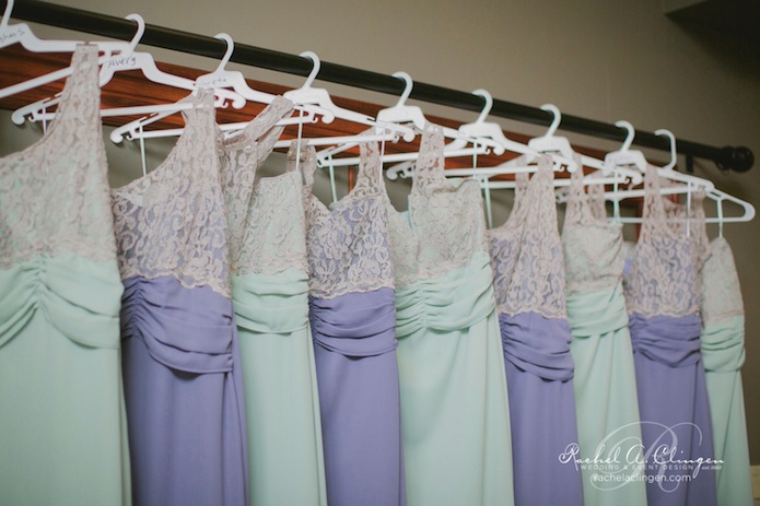 Purple Green Bridesmaids Dresses Toronto