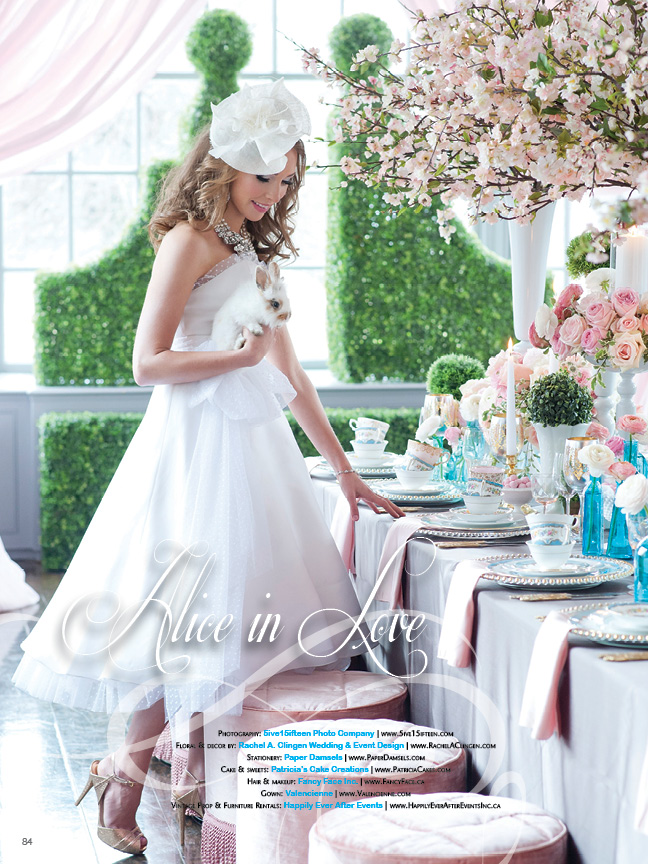 Alice In Love: A fantasy inspired wedding shoot