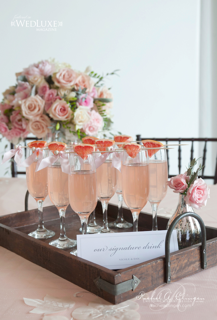 Tent Weddings Signature Drinks