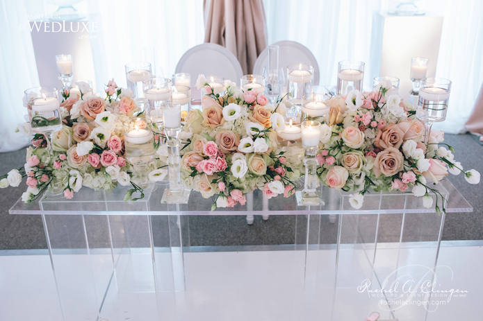 Headtable Wedding Flowers