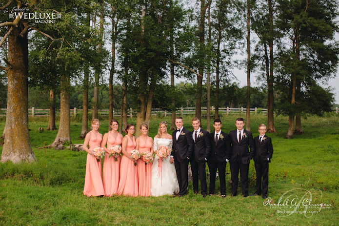 Country Weddings Bridal Party