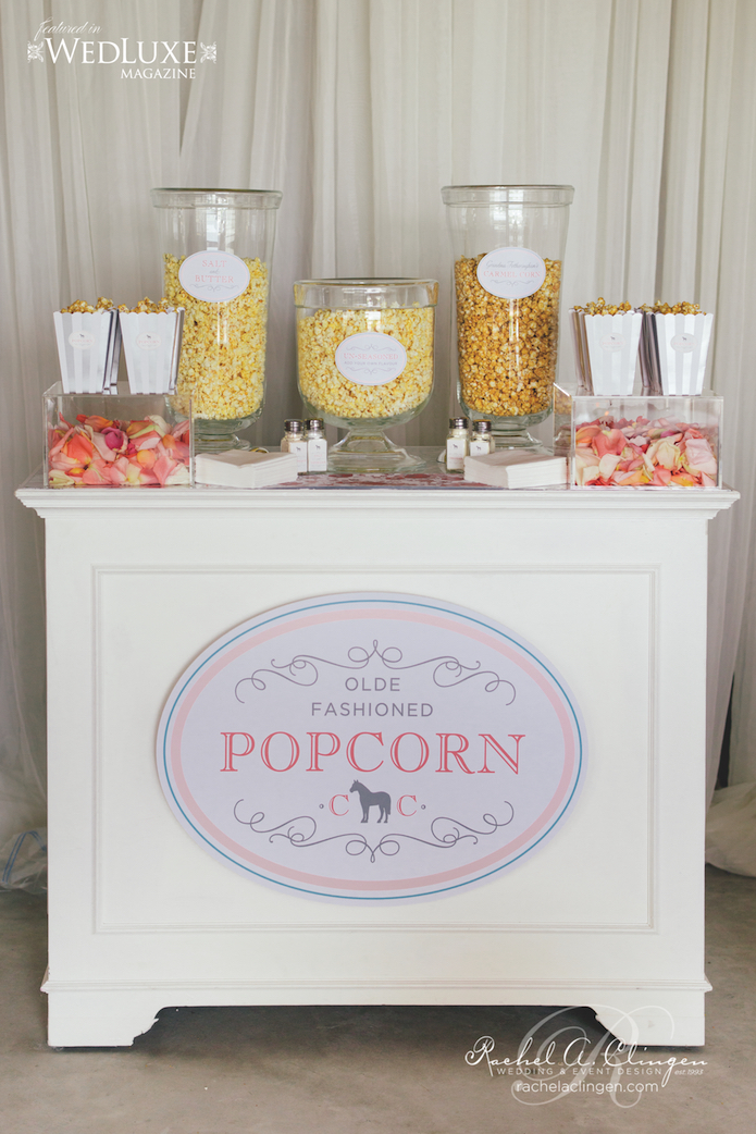 Popcorn Station Wedding