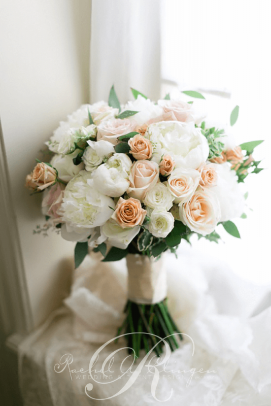 download peach and white wedding
