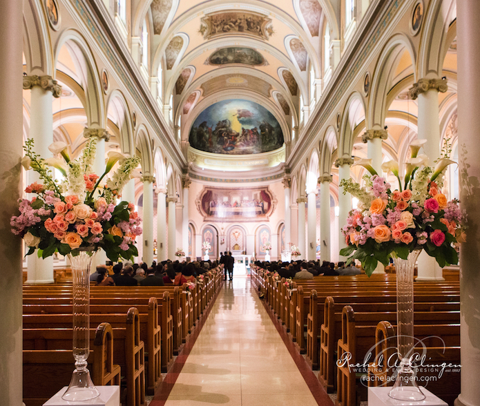 Church Wedding Ceremony Flowers Toronto