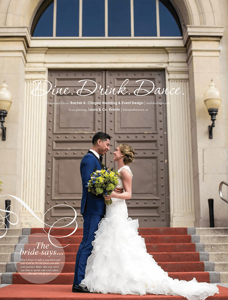 Rachel A. Clingen Elegant Wedding Summer Fall 2015 real wedding.