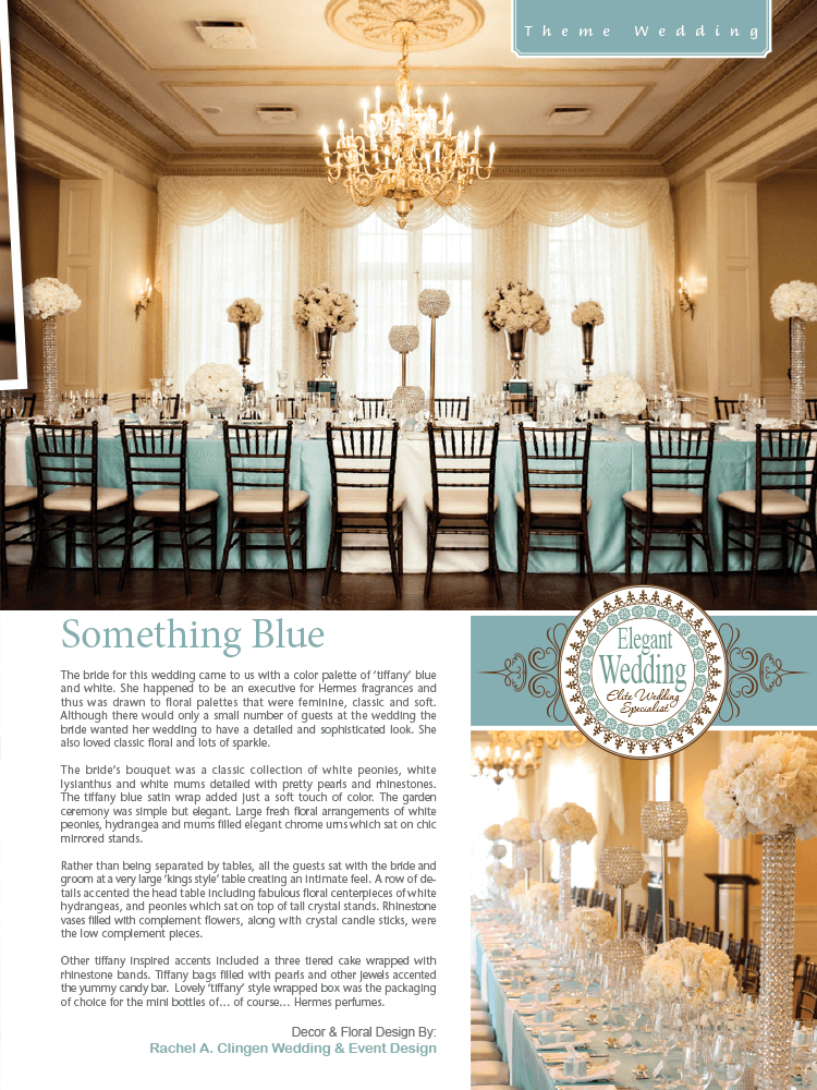 Tiffany inspired luxury wedding at Graydon Hall Toronto