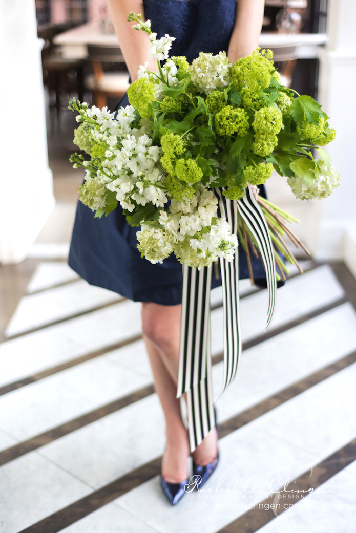 Green-White-Navy-Bridal-Shower-Flowers