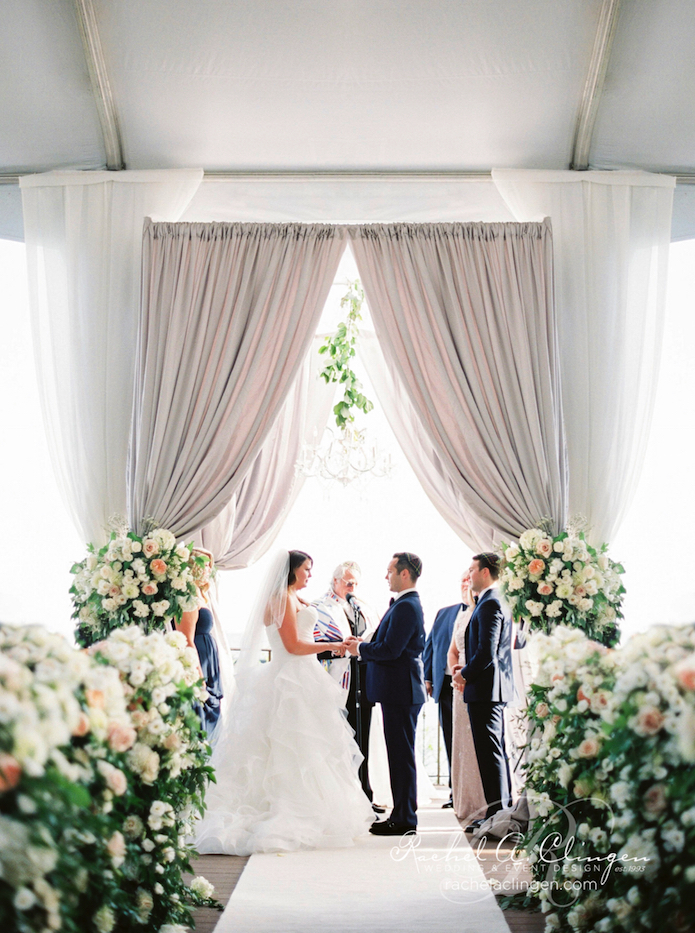 Ceremony-Chuppah-Peach-Navy-Cream