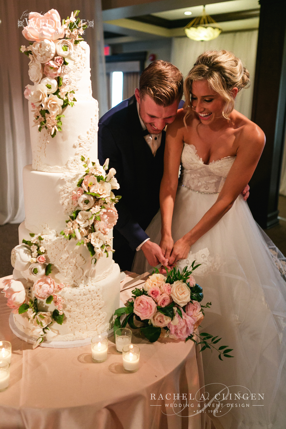 Rachel A. Clingen Wedding & Event Design - These two are all smiles.. you  can see beautiful Kristy and New York Islander Casey Cizikas wedding on our  blog! .. .. Memories with @