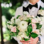 blush ivory wedding flowers imp