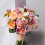 peach pink wedding flowers imp 1