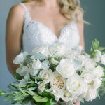 white bridal bouquet imp