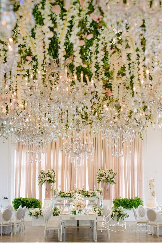beautiful head table arlington estate wedding imp