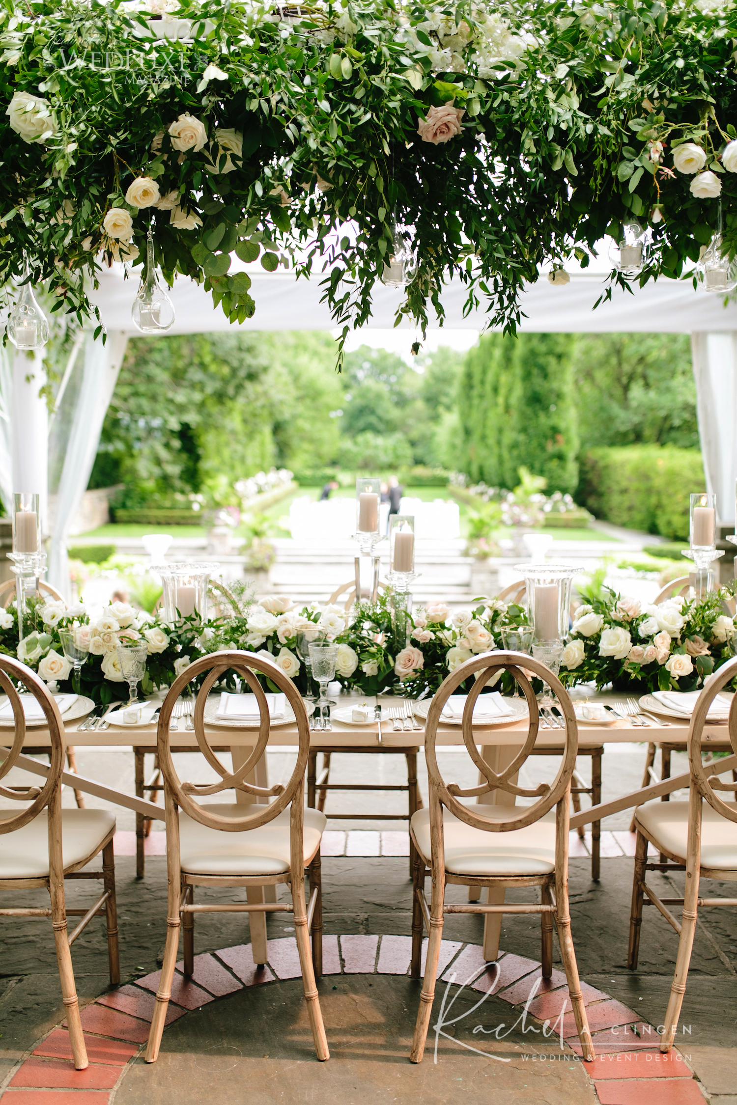 garden wedding decor head table imp