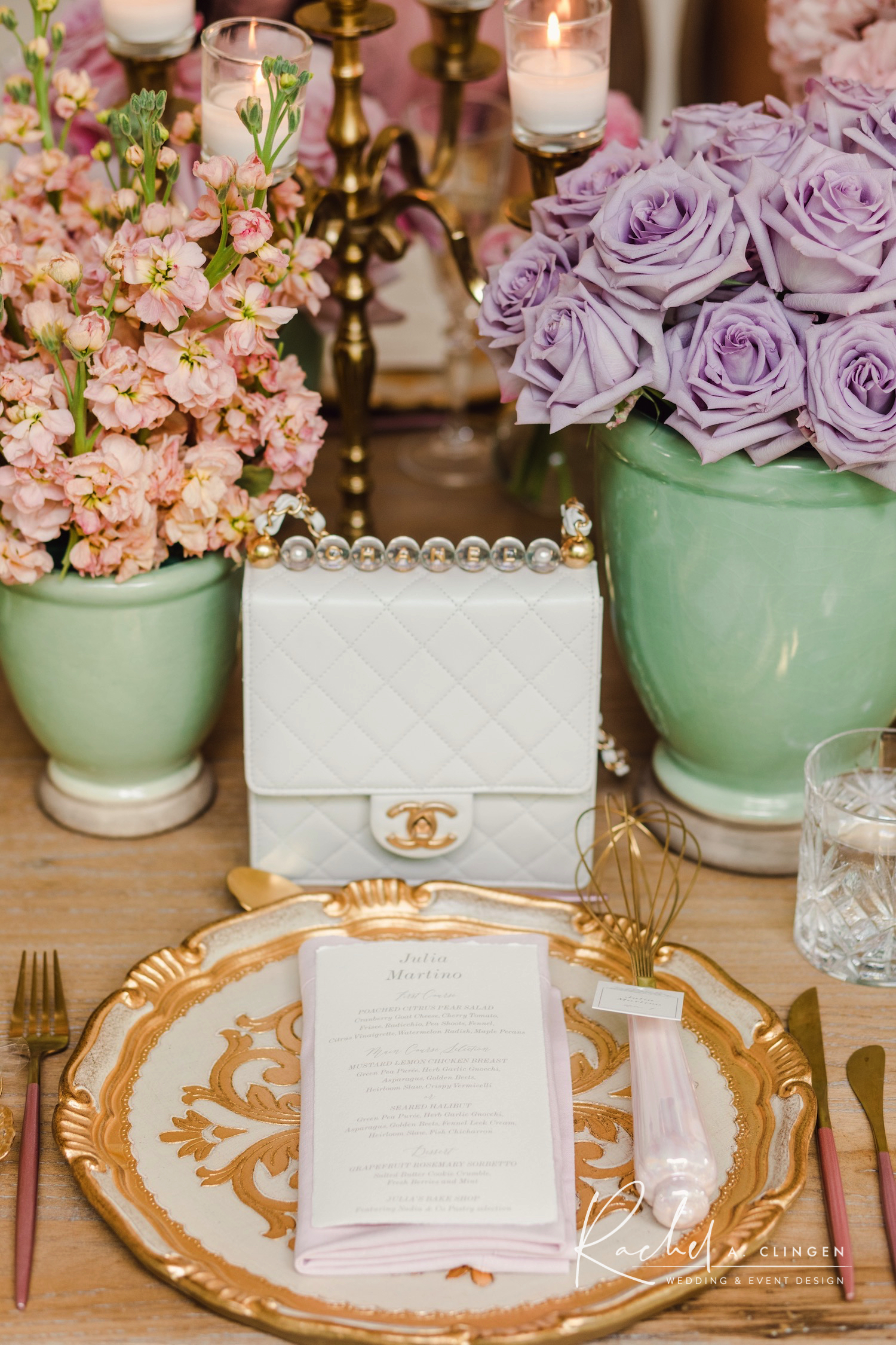 bridal shower placesetting