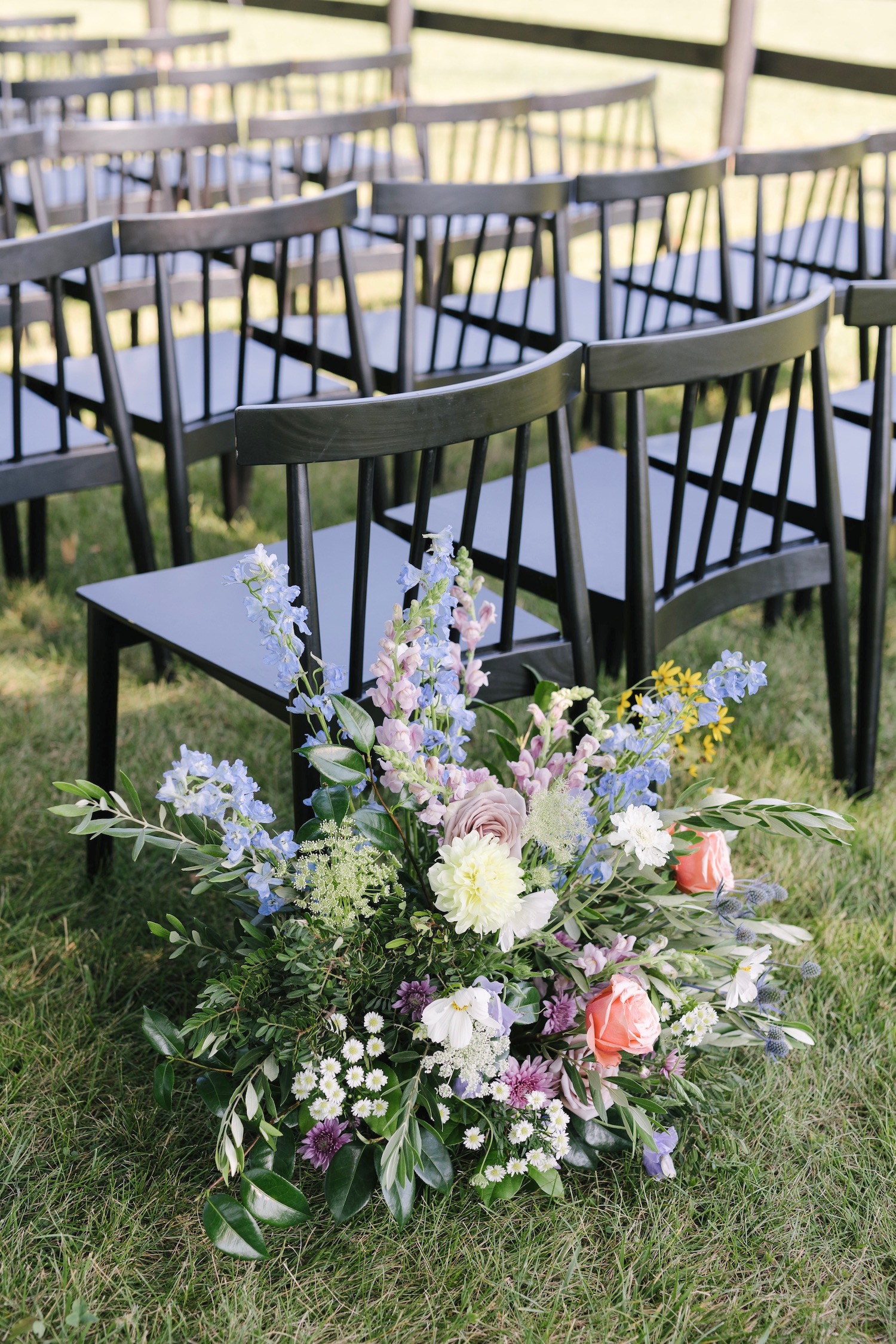 braestone wedding flowers aisle