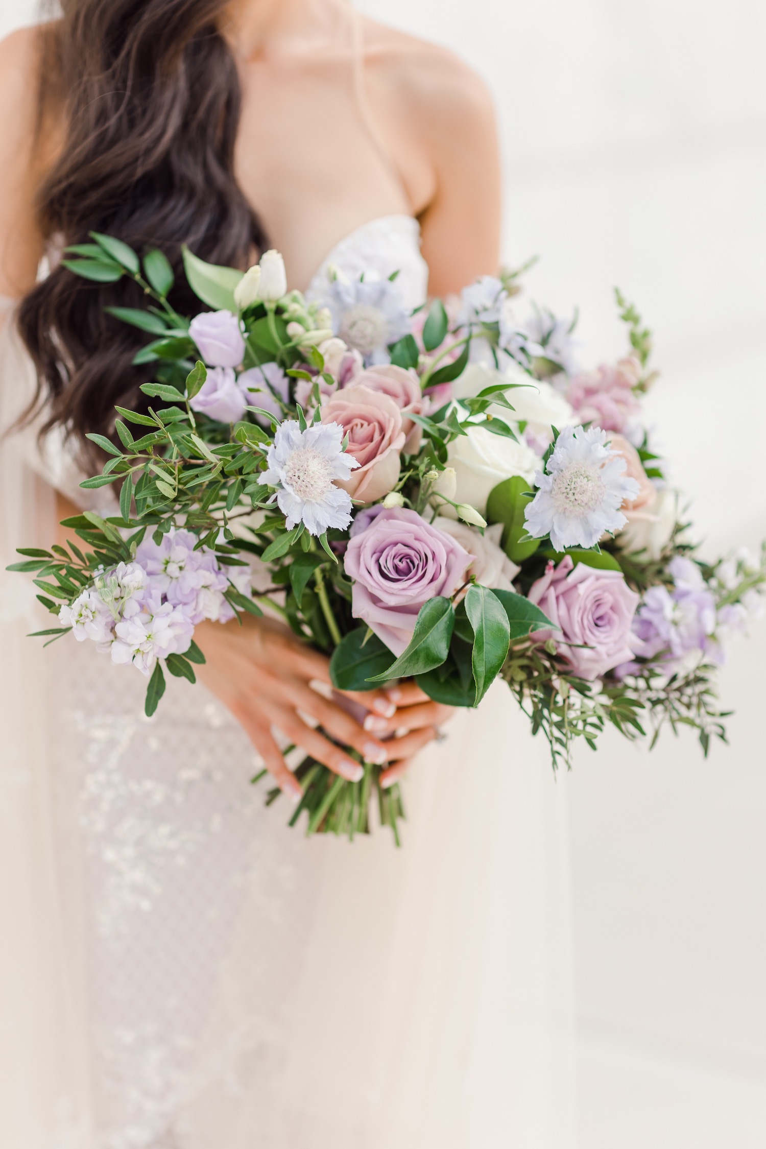 lilac purple bridal flowers toronto
