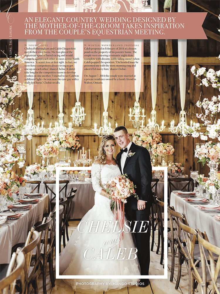 John and Aryne Tavares Wedding At Peller Estates - Rachel A. Clingen Wedding  & Event Design
