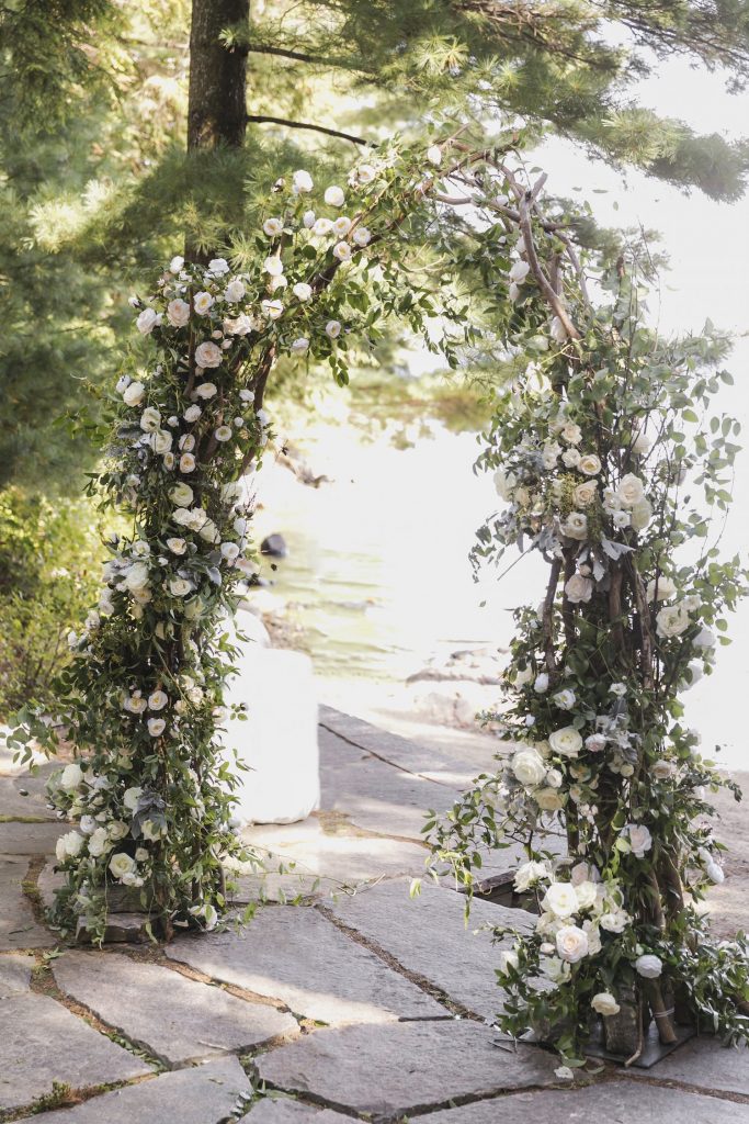floral wedding arch rachel a clingen