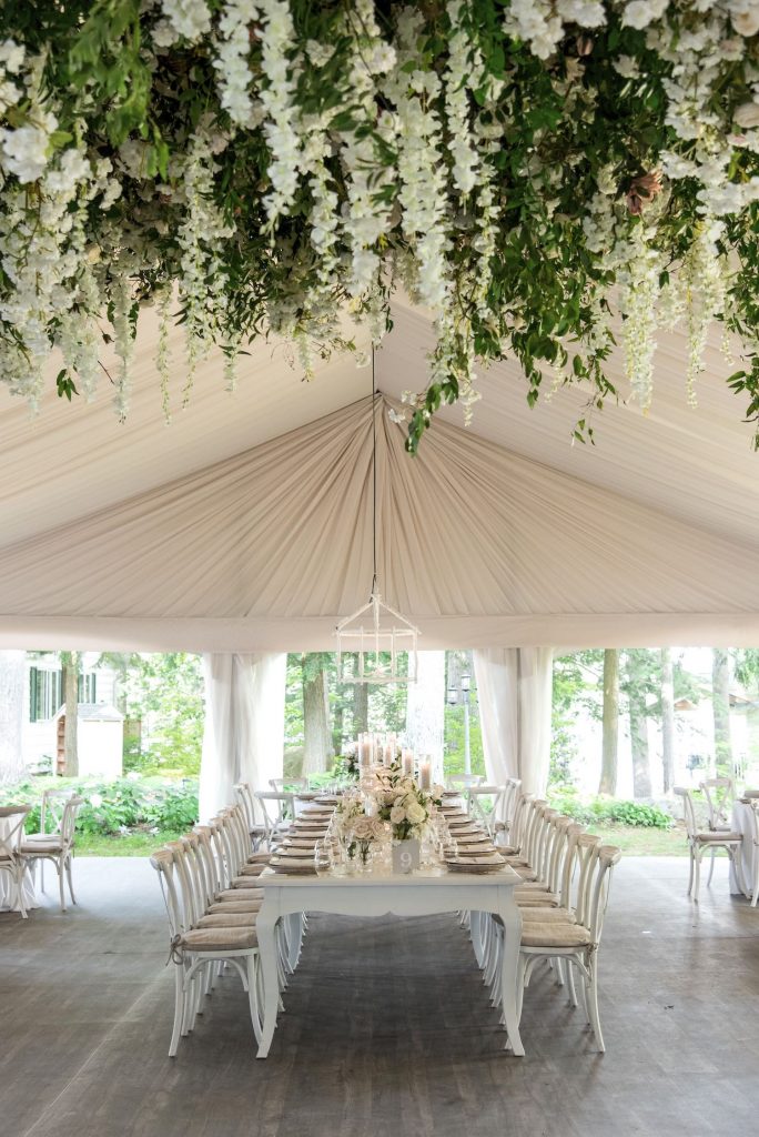 luxury tent wedding rachel a clingen
