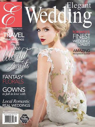 Elegant Wedding Magazine Cover Winter 2014
