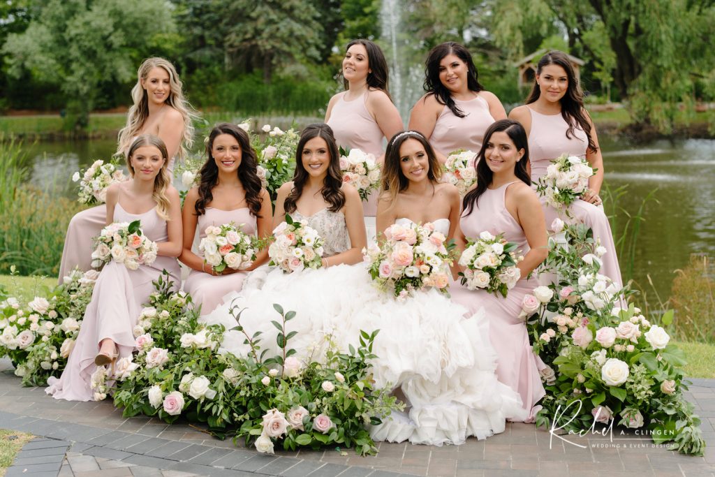 blush bridesmaids dresses imp