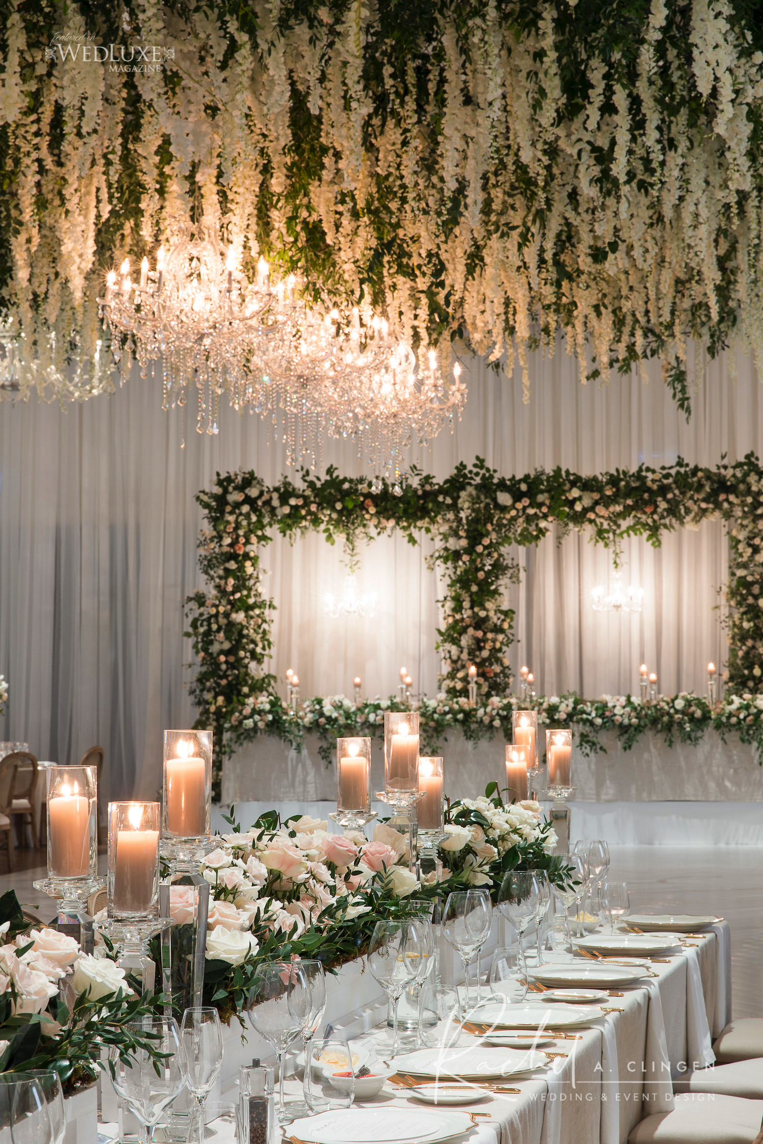 luxury wedding flowers arlington estate