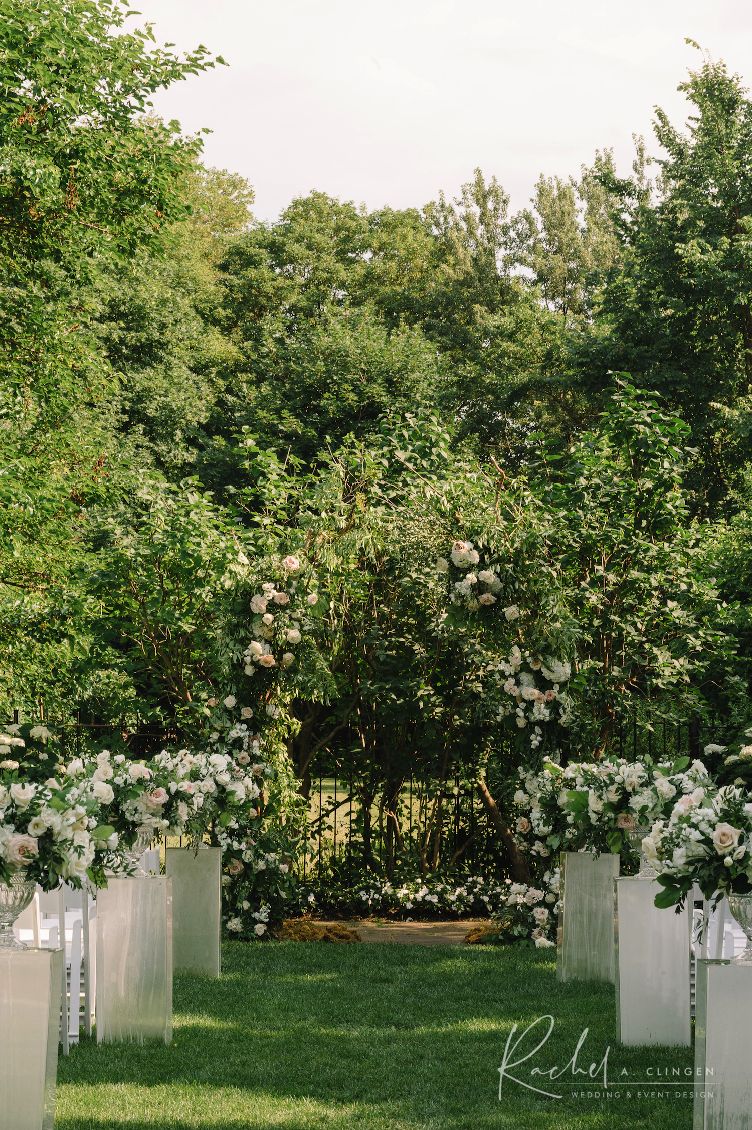 garden wedding graydon hall