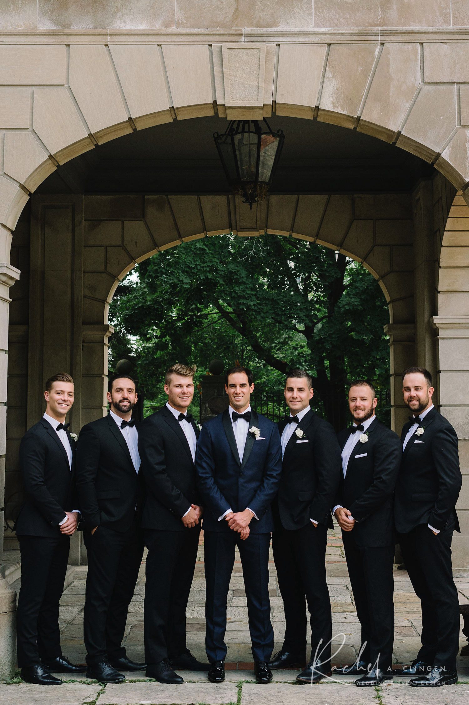 groomsmen graydon hall wedding