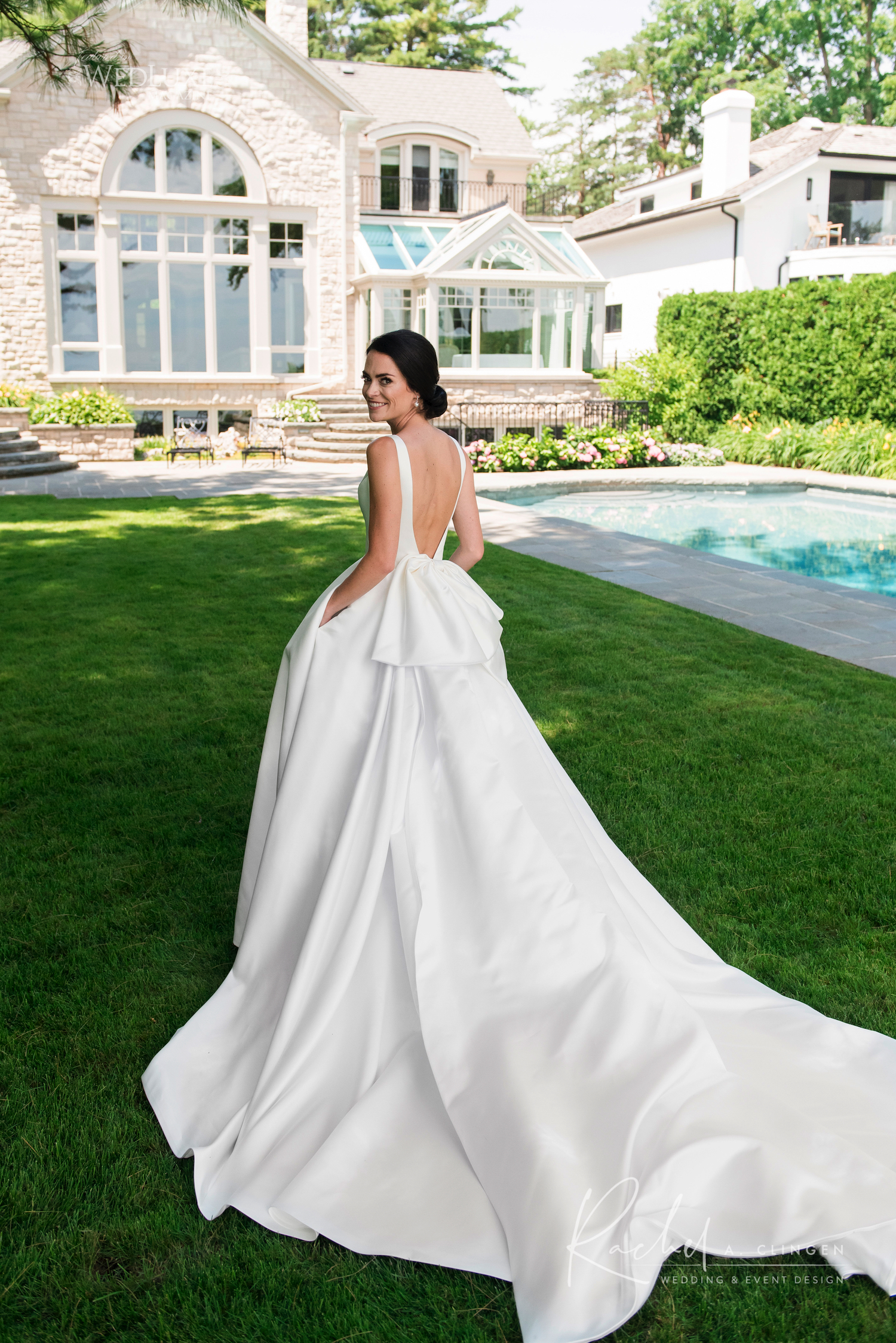 luxury wedding gown nicole