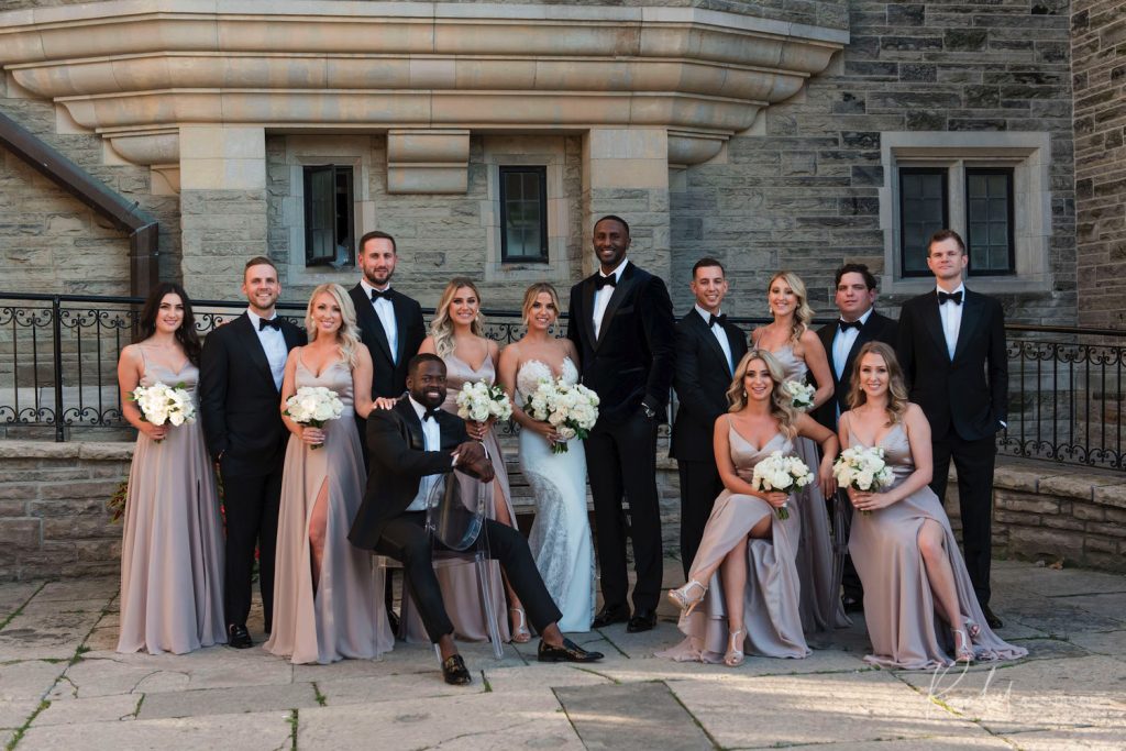 NBA Star Patrick Patterson Weds Beautiful Sarah At Casa Loma - Rachel A ...