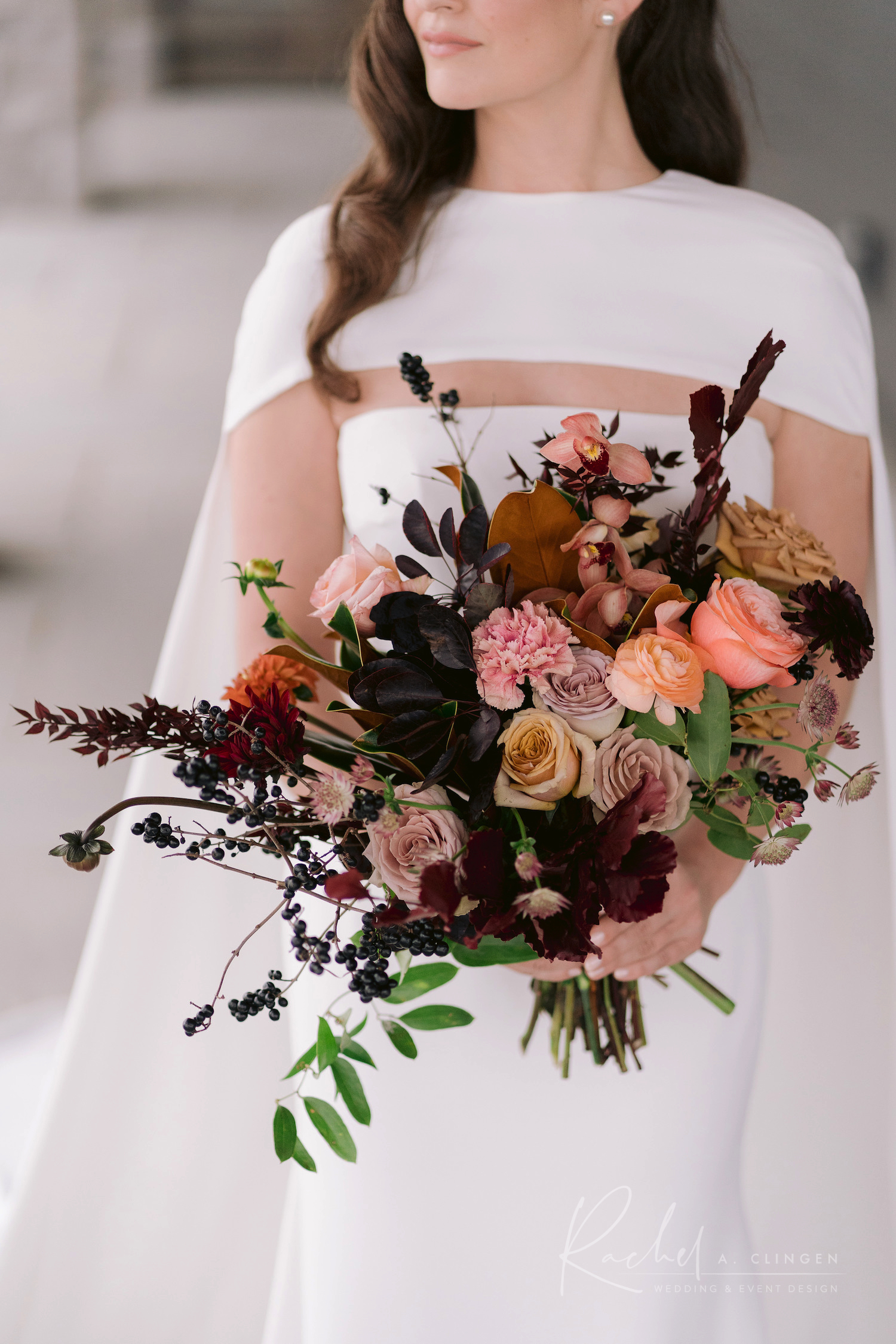 autumn wedding bouquet flowers imp